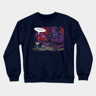 Stealing from the Dragon Crewneck Sweatshirt